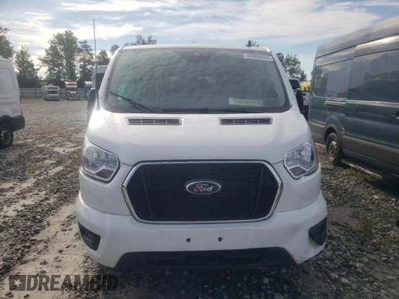 2022 Ford Transit Passenger XL with VIN 1FBAX2Y89NKA53821, listed as a Copart auction lot 69868604 with 56,233 mi miles and Salvage Title. Bid and sale history available at carsss.com. Image 5.