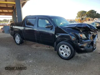 2008 Honda Ridgeline RTS with VIN 2HJYK16498H531231, listed as a Copart auction lot 75092454 with 121,248 mi miles and Salvage Title. Bid and sale history available at carsss.com. Image 4.