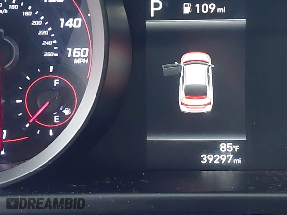 2023 Hyundai Elantra SEL with VIN 5NPLM4AG9PH104424, listed as a IAAI auction lot 42252864 with 39,297 mi miles and . Bid and sale history available at DreamBid. Image 14.