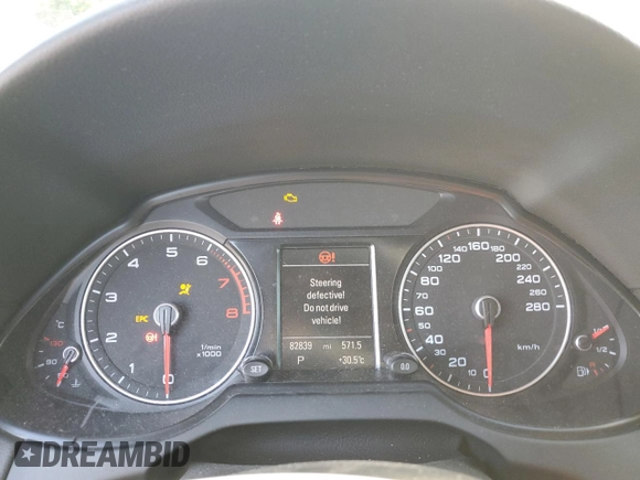 2014 Audi Q5 z VIN WA1MFCFP9EA031927, wystawiony jako Copart lot #79000964 z przebiegiem 82 839 mil mil oraz Szkoda całkowita • Salvage title. Historia ofert i sprzedaży dostępna na DreamBid. Obrazek 9.