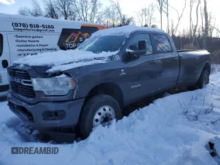 2021 Ram 3500 Big Horn with VIN 3C63RRHL4MG528784, listed as a Copart auction lot 43953515 with 0 mi miles and Clean Title. Bid and sale history available at carsss.com. Image 1.