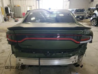 2021 Dodge Charger Scat Pack with VIN 2C3CDXGJXMH606615, listed as a Copart auction lot 51246025 with 13,971 mi miles and Salvage Title. Bid and sale history available at DreamBid. Image 6.