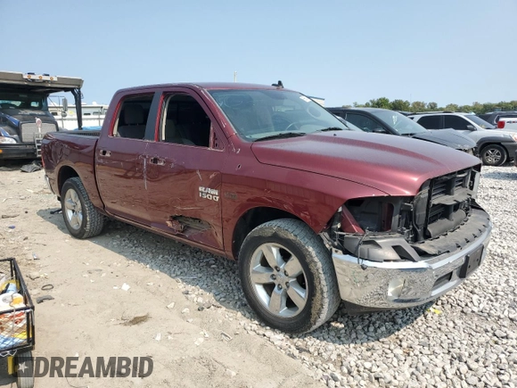 2017 Ram 1500 Big Horn with VIN 3C6RR7LT8HG665545, listed as a Copart auction lot 69569744 with 123,577 mi miles and Salvage Title. Bid and sale history available at carsss.com. Image 4.