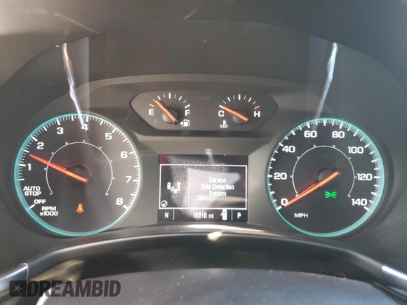 2024 Chevrolet Equinox LS with VIN 3GNAXHEG8RL306729, listed as a Copart auction lot 82551554 with 18,316 mi miles and Clean Title. Bid and sale history available at DreamBid. Image 9.