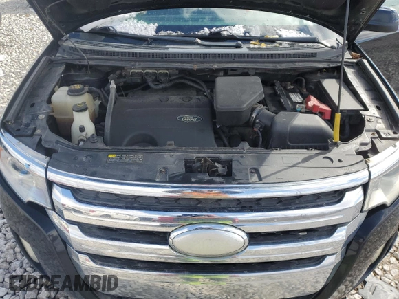 2013 Ford Edge SEL with VIN 2FMDK4JC6DBB07596, listed as a Copart auction lot 50012835 with 225,826 mi miles and Clean Title. Bid and sale history available at carsss.com. Image 12.