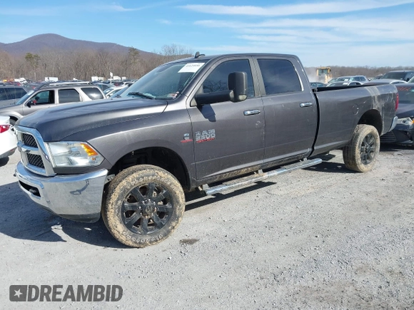 2014 Ram 2500 SLT with VIN 3C6UR5JL9EG179582, listed as a IAAI auction lot 41624056 with Not Provided miles. Bid and sale history available at carsss.com. Image 2.