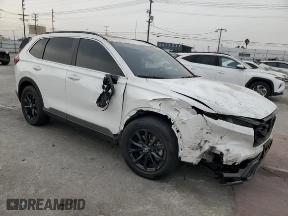 2024 Honda CR-V Sport with VIN 7FARS5H51RE030917, listed as a Copart auction lot 86434054 with 21,952 mi miles and Salvage Title. Bid and sale history available at DreamBid. Image 4.