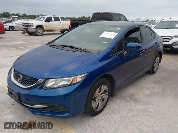 2015 Honda Civic LX with VIN 19XFB2F55FE038021, listed as a IAAI auction lot 42046984 with 109,155 mi miles. Bid and sale history available at carsss.com. Image 20.