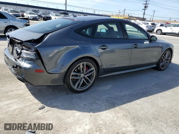 2018 Audi A7 Premium Plus with VIN WAUW3AFC1JN069371, listed as a Copart auction lot 43046864 with 65,617 mi miles. Bid and sale history available at carsss.com. Image 3.