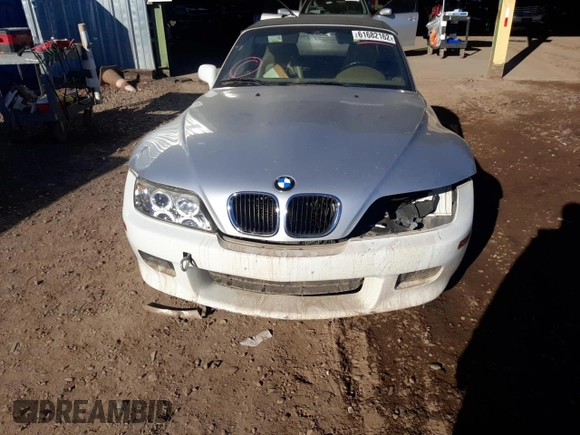 1999 BMW Z3 2.5 with VIN 4USCH9331XLG00841, listed as a Copart auction lot 73180053 with 163,863 mi miles and Clean title. Bid and sale history available at DreamBid. Image 9.
