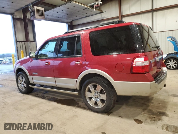 2008 Ford Expedition Eddie Bauer with VIN 1FMFU18588LA38411, listed as a Copart auction lot 49882635 with 78,943 mi miles and Salvage title. Bid and sale history available at DreamBid. Image 2.