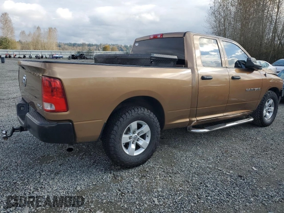 2012 Ram 1500 ST with VIN 1C6RD6FK8CS309156, listed as a Copart auction lot 77155524 with 162,373 mi miles and Salvage title. Bid and sale history available at DreamBid. Image 3.