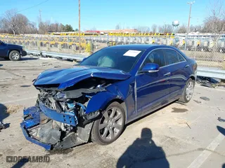 2015 Cadillac ATS Sedan Luxury RWD with VIN 1G6AB5RX3F0126019, listed as a IAAI auction lot 41669062 with 118,693 mi miles. Bid and sale history available at carsss.com. Image 17.