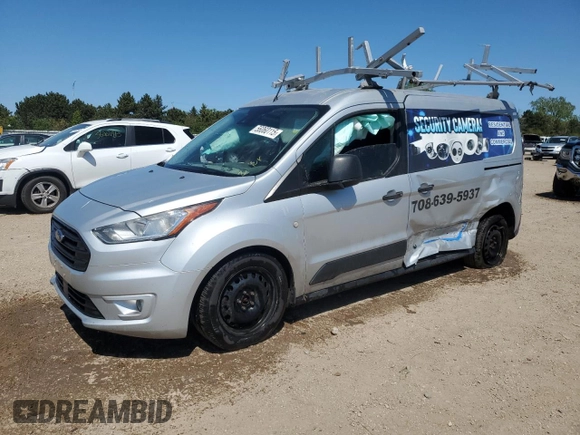 2019 Ford Transit Connect XLT с VIN NM0LS7F22K1414058, выставлен на аукционе Copart как лот 56060115 с пробегом 252 724 миль миль и Списание • Salvage title. История ставок и продаж доступна на DreamBid. Изображение 1.