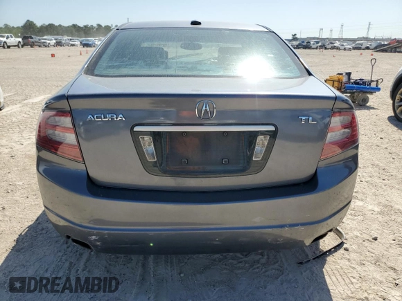 2004 Acura TL with VIN 19UUA66204A025105, listed as a Copart auction lot 52652255 with 154,695 mi miles and Salvage Title. Bid and sale history available at carsss.com. Image 6.