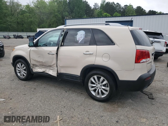 2011 Kia Sorento LX with VIN 5XYKT4A28BG111223, listed as a Copart auction lot 51696095 with 173,775 mi miles and Salvage Title. Bid and sale history available at DreamBid. Image 2.