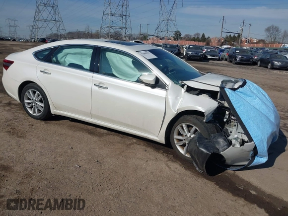 2014 Toyota Avalon Limited with VIN 4T1BK1EB7EU106282, listed as a IAAI auction lot 41608942 with Not Provided miles. Bid and sale history available at carsss.com. Image 1.