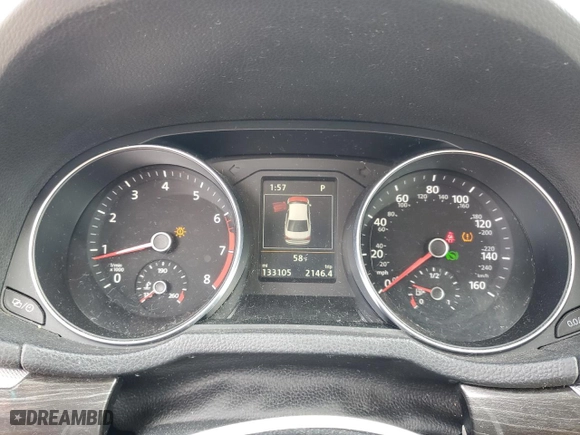 2017 Volkswagen Passat 1.8T SE w/Technology with VIN 1VWGT7A33HC080571, listed as a Copart auction lot 48079045 with 133,105 mi miles and Salvage Title. Bid and sale history available at carsss.com. Image 9.