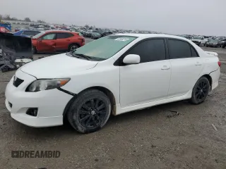 2009 Toyota Corolla with VIN 1NXBU40E99Z088841, listed as a Copart auction lot 43959215 with 193,935 mi miles and Salvage Title. Bid and sale history available at carsss.com. Image 1.