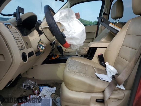 2012 Ford Escape Limited with VIN 1FMCU9E71CKB54667, listed as a Copart auction lot 60550785 with 155,679 mi miles and Salvage title. Bid and sale history available at DreamBid. Image 7.