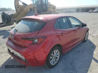 2023 Toyota Corolla Hatchback SE with VIN JTND4MBE7P3202277, listed as a Copart auction lot 58325314 with 12,449 mi miles and Salvage Title. Bid and sale history available at carsss.com. Image 3.