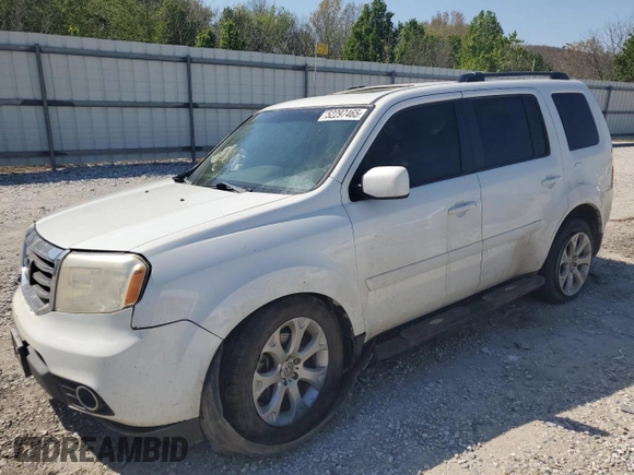 2014 Honda Pilot EX-L with VIN 5FNYF3H74EB009619, listed as a Copart auction lot 52297465 with 193,923 mi miles and Salvage Title. Bid and sale history available at DreamBid. Image 1.