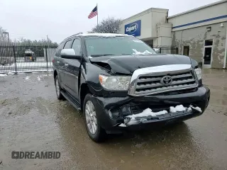 2015 Toyota Sequoia Platinum with VIN 5TDDY5G15FS117536, listed as a Copart auction lot 86520254 with 180,553 mi miles and Salvage Title. Bid and sale history available at carsss.com. Image 12.