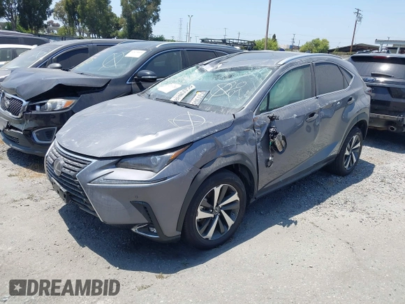 2020 Lexus NX 300h with VIN JTJGJRDZ7L5008111, listed as a IAAI auction lot 42116245 with Not provided miles and . Bid and sale history available at DreamBid. Image 2.