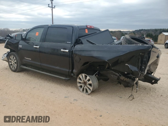 2017 Toyota Tundra Limited z VIN 5TFHW5F10HX606254, wystawiony jako Copart lot #49882695 z przebiegiem Nie podano mil oraz Szkoda całkowita • Salvage title. Historia ofert i sprzedaży dostępna na DreamBid. Obrazek 2.
