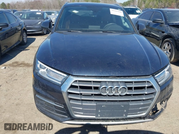 2018 Audi Q5 Premium with VIN WA1ANAFY8J2084416, listed as a IAAI auction lot 41661460 with 98,349 mi miles and . Bid and sale history available at DreamBid. Image 12.
