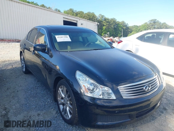 2008 Infiniti G35 Journey with VIN JNKBV61E68M218986, listed as a IAAI auction lot 42207390 with 207,526 mi miles and . Bid and sale history available at DreamBid. Image 1.