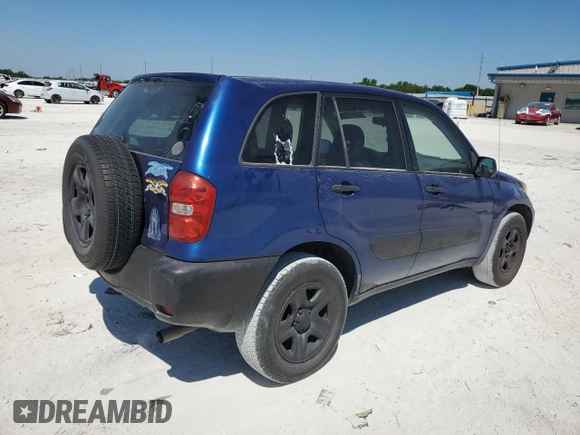 2005 Toyota RAV4 with VIN JTEGD20V550058800, listed as a Copart auction lot 50843165 with 158,685 mi miles and Clean Title. Bid and sale history available at carsss.com. Image 3.