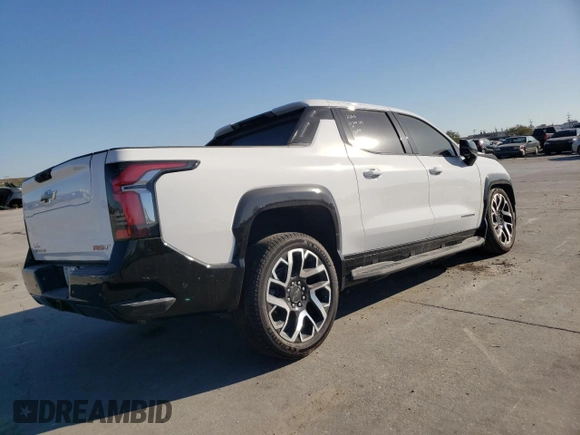 2024 Chevrolet Silverado 1500 with VIN 1GC40ZEL3RU302266, listed as a Copart auction lot 48977185 with Not Provided miles and Salvage Title. Bid and sale history available at DreamBid. Image 3.