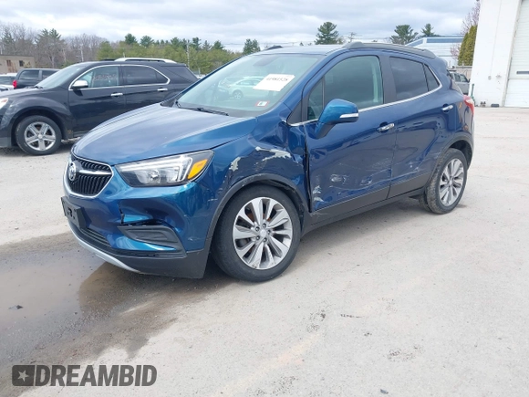2019 Buick Encore Preferred with VIN KL4CJESB9KB900175, listed as a IAAI auction lot 41981528 with 52,902 mi miles. Bid and sale history available at carsss.com. Image 17.