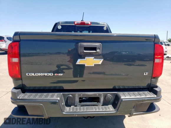 2017 Chevrolet Colorado 2WD LT with VIN 1GCHSCEN1H1183109, listed as a Copart auction lot 57693625 with 76,380 mi miles and Salvage title. Bid and sale history available at DreamBid. Image 6.
