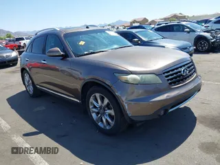 2008 Infiniti FX with VIN JNRAS08U18X104201, listed as a IAAI auction lot 42603588 with 197,977 mi miles and . Bid and sale history available at DreamBid. Image 1.