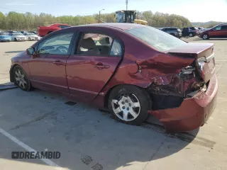 2011 Honda Civic LX with VIN 19XFA1F56BE026953, listed as a Copart auction lot 53395815 with 167,591 mi miles and Salvage Title. Bid and sale history available at DreamBid. Image 2.