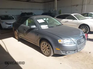 2008 Audi A4 2.0T z VIN WAUDF78E68A160041, wystawiony jako IAAI lot #42220777 z przebiegiem 115 573 mil mil oraz . Historia ofert i sprzedaży dostępna na DreamBid. Obrazek 1.