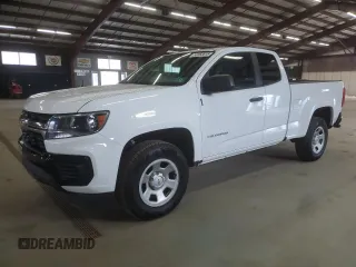 2021 Chevrolet Colorado 2WD Work Truck with VIN 1GCHSBEA3M1199149, listed as a Copart auction lot 53363615 with 110,731 mi miles and Clean Title. Bid and sale history available at carsss.com. Image 1.