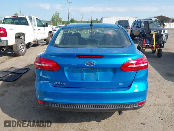 2015 Ford Focus SE with VIN 1FADP3F22FL378079, listed as a IAAI auction lot 42222144 with 92,840 mi miles and . Bid and sale history available at DreamBid. Image 16.