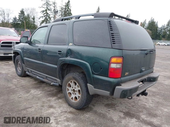 2002 Chevrolet Tahoe Z71 with VIN 1GNEK13Z82R181919, listed as a IAAI auction lot 41903548 with 375,453 mi miles. Bid and sale history available at carsss.com. Image 3.