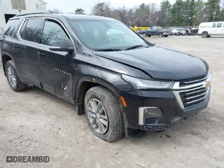 2023 Chevrolet Traverse LT Cloth with VIN 1GNEVGKWXPJ337661, listed as a IAAI auction lot 41915203 with 16,267 mi miles. Bid and sale history available at carsss.com. Image 1.