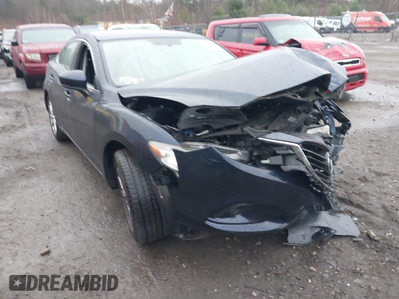 2017 Mazda Mazda6 Sport with VIN JM1GL1U52H1102679, listed as a IAAI auction lot 40893057 with 76,483 mi miles. Bid and sale history available at carsss.com. Image 1.