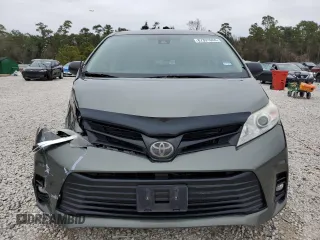 2019 Toyota Sienna L with VIN 5TDZZ3DC2KS993259, listed as a Copart auction lot 87391084 with 202,932 mi miles and Salvage Title. Bid and sale history available at carsss.com. Image 5.