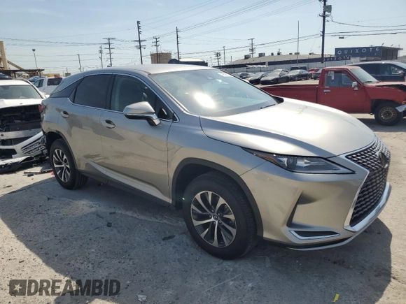 2021 Lexus RX with VIN 2T2AZMAA8MC202861, listed as a Copart auction lot 49699425 with 26,858 mi miles and Salvage Title. Bid and sale history available at carsss.com. Image 4.