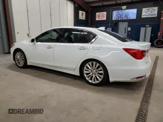 2014 Acura RLX Tech Pkg with VIN JH4KC1F55EC003991, listed as a Copart auction lot 87790335 with 132,663 mi miles and Salvage Title. Bid and sale history available at carsss.com. Image 2.