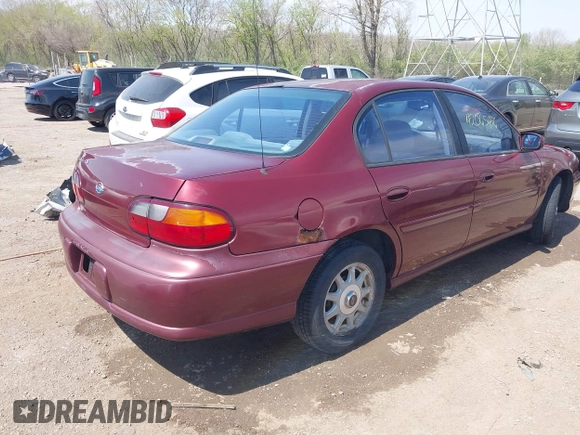 1998 Chevrolet Malibu LS with VIN 1G1NE52MXW6187654, listed as a IAAI auction lot 42065416 with 171,361 mi miles and . Bid and sale history available at DreamBid. Image 4.