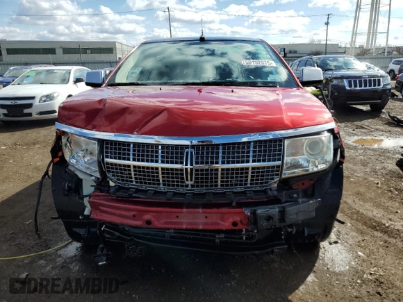 2007 Lincoln MKX with VIN 2LMDU68C57BJ33658, listed as a Copart auction lot 50152075 with 151,746 mi miles and Salvage Title. Bid and sale history available at carsss.com. Image 5.