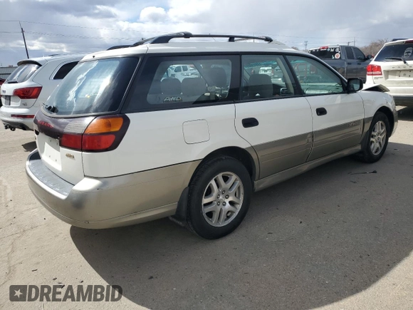 2001 Subaru Legacy Outback with VIN 4S3BH665217678037, listed as a Copart auction lot 49513005 with 193,477 mi miles and Salvage title. Bid and sale history available at DreamBid. Image 3.