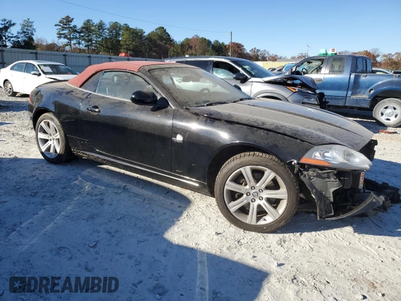 2007 Jaguar XK with VIN SAJDA44B975B00696, listed as a Copart auction lot 83102494 with Not Provided miles and Clean Title. Bid and sale history available at carsss.com. Image 4.